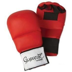 PROFORCE Gladiator Karate Sparring Gloves - Red - Small