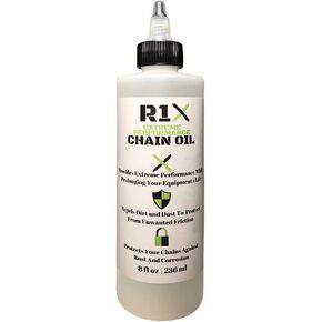 R1X Premium Bicycle Chain Oil, Chain Cleaner, Bicycle Chain Lubricant with Formulated Rust Protection and Prevention