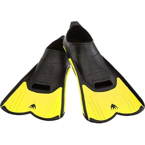 Cressi Short Full Foot Pocket Fins for Swimming or Training in the Pool and in the Sea | Light: made in Italy