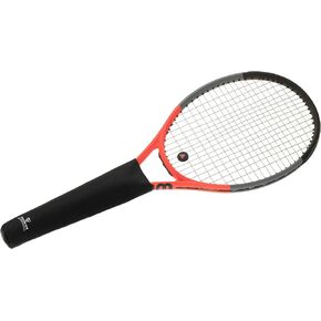 Tennis Racket Grip Cover, Black, Removable Protective Handle Wrap for Storage and Bag Transport, Universal Racket Accessory for Active Players