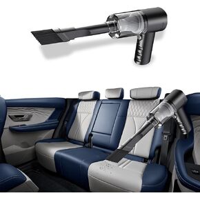 Wireless Handheld Car Vacuum Cleaner, Portable Vacuum Cleaner for Car, Suction Car Vacuum Cleaner, 5500PA Suction Cordless Car Vacuum, Rechargeable Mini Car Vacuum for Vehicle, Home and Office