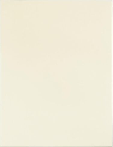 25% قطن معاد تدويره، ورق أعمال مقاس 8.5 × 11 بوصة، كتان عاجي طبيعي، 60 رطلاً. نص 100 الكمية in Kuwait