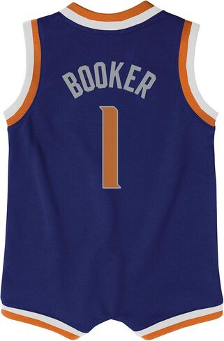 ديفين بوكر فينيكس صنز NBA للأطفال الرضع من عمر 12 إلى 24 شهرًا إصدار أيقونة أرجوانية رومبير نيسيي لاعب جيرسي in Kuwait