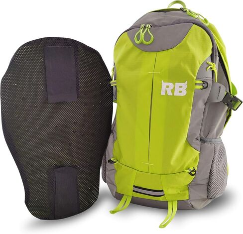 واقي خلفي عالمي للدراجات النارية لسترة الدراجة النارية أو حقيبة ظهر RiderBag CE Armor Level 2 المعتمدة لحماية العمود الفقري. in Kuwait