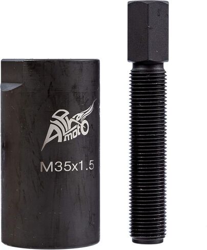 أداة سحب دولاب الموازنة ألفا موتو متوافقة مع Yamaha Warrior YFM 350 400 660 700 R EX250 X Raptor 35mm M35x1.5RH (فيديو تجريبي) in Kuwait