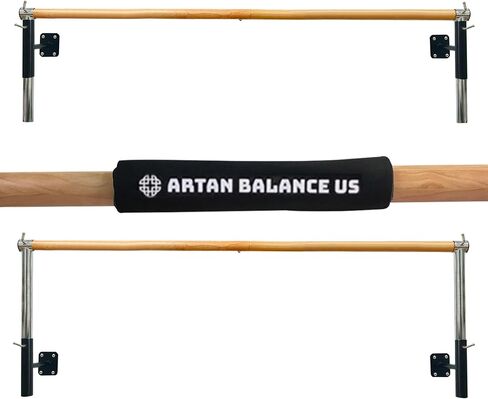 Ballet Barre Wall Mounted for Home or Studio Dance Training, Yoga, Stretching, and Pilates, Posture for Kids and Adults, Beginner Friendly, Dancer in Saudi Arabia