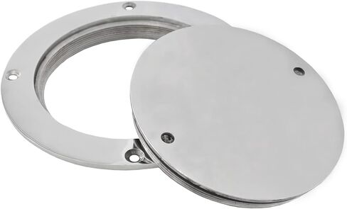 قارب 316 الفولاذ المقاوم للصدأ 3 ''(78 مللي متر) لوح ظهر السفينة مقاوم للماء/غطاء الوصول/لوحة ظهر السفينة/غطاء الفتحة تجهيزات الأجهزة البحرية in Kuwait