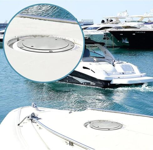 قارب 316 الفولاذ المقاوم للصدأ 3 ''(78 مللي متر) لوح ظهر السفينة مقاوم للماء/غطاء الوصول/لوحة ظهر السفينة/غطاء الفتحة تجهيزات الأجهزة البحرية in Kuwait