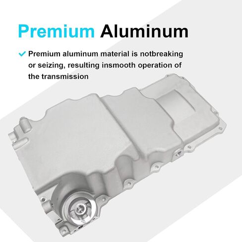 طقم وعاء زيت المحرك 302-3 LS ألومنيوم متوافق مع GM A/G/F-Body يناسب مصنع Ford Fox Body Factory K-member 4.8L 5.3L 6.0L 6.2L in Saudi Arabia