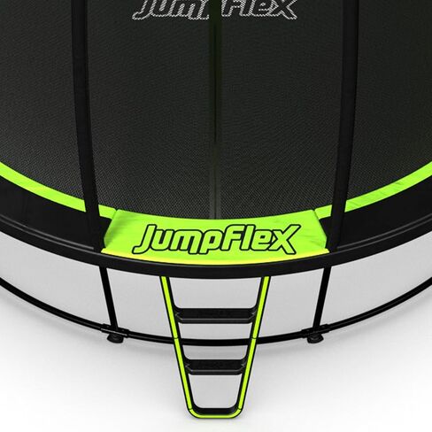 غطاء مظلة من JumpFlex SMARTSHADE ناعم للاستخدام الخارجي في الفناء الخلفي للترامبولين للحماية من الشمس، متوافق مع نموذج البطل فقط، الترامبولين غير متضمن in Kuwait