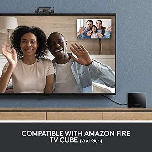 كاميرا ويب Logitech C920e HD 1080p مزودة بميكروفون، معتمدة للتكبير، متوافقة مع Microsoft Teams، متوافقة مع TAA (متجددة) in Kuwait