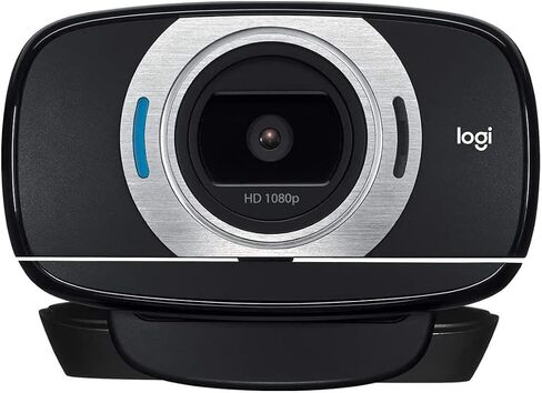 كاميرا ويب لوجيتك HD للكمبيوتر المحمول C615 مع تصميم قابل للطي والانطلاق، دوران 360 درجة، كاميرا 1080 بكسل (متجددة) in Saudi Arabia