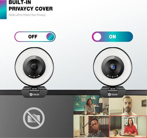 كاميرا ويب بدقة 4K فائقة الدقة، وكاميرا ويب ذات تركيز تلقائي مع ميكروفون مزدوج لتقليل الضوضاء فيس تايم، وكاميرا ويب بزاوية عريضة قابلة للتعديل بثلاثة مستويات مع غطاء للخصوصية، وتأطير تلقائي، وكاميرا خارجية للكمبيوتر المحمول in Saudi Arabia