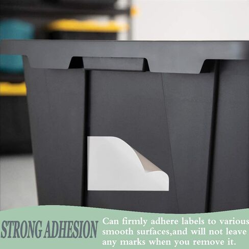 ملصقات كبيرة الحجم قابلة للإزالة لصناديق التخزين، 100 قطعة من الملصقات ذاتية اللصق، لا تترك بقايا ومقاومة للماء/الزيت/التمزق لمشاريع التنظيم المنزلي، وصناديق التخزين، وصناديق التعبئة (6 × 4 بوصة) in Kuwait