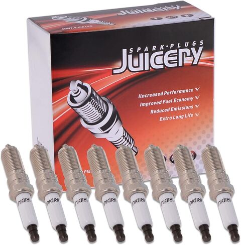 شمعات الإشعال 41-109 ILTR5D-11 استبدال السيارات إيريديوم شمعات الإشعال 8 قطع متوافقة مع جي إم سي كاديلاك بويك شيفروليه ساتورن ألور لاكروس كامارو كابتيفا سبورت كولوراد in Kuwait