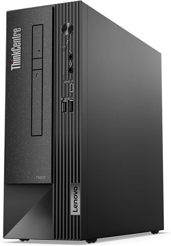 Lenovo ThinkCentre neo 50s Tower Business Desktop, Intel Core i5-12400, 32GB RAM, 1TB PCIe SSD, DVD-RW, HDMI, DisplayPort, Wired Keyboard & Mouse, Wi-Fi, Windows 11 Pro, Black in Saudi Arabia