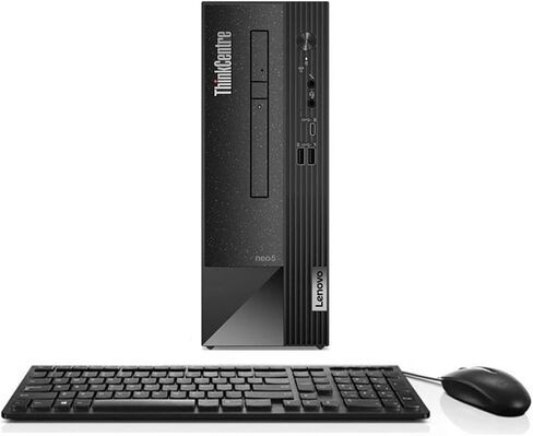 Lenovo ThinkCentre neo 50s Tower Business Desktop, Intel Core i5-12400, 32GB RAM, 1TB PCIe SSD, DVD-RW, HDMI, DisplayPort, Wired Keyboard & Mouse, Wi-Fi, Windows 11 Pro, Black in Saudi Arabia