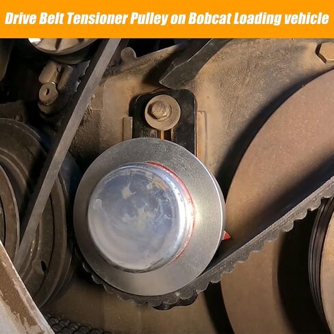 RANSOTO استبدال 6735884 6711698 بكرة شداد حزام القيادة المتوافقة مع Bobcat Skid Steer Loader Toolcat 751 753 763 773 7753 S130 S150 S160 S175 S185 S205 S510 S530 S550 S570 T140 T180 T190 in Saudi Arabia