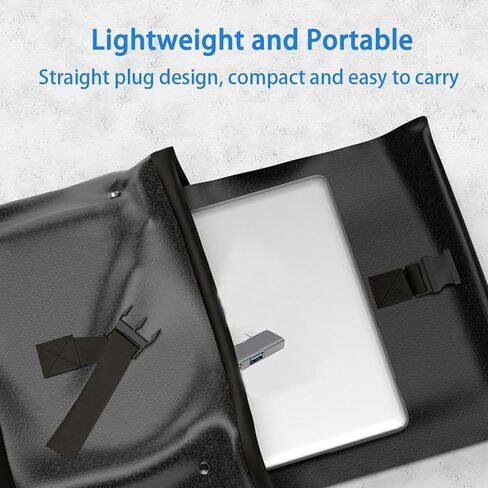 USB Hub for Laptop, 4-Port USB 3.0 hub USB Splitter, USB Expander for Laptop, PC, MacBook, Keyboard, Flash Drive, Mouse and More USB Devices (USB C Hub) in Kuwait