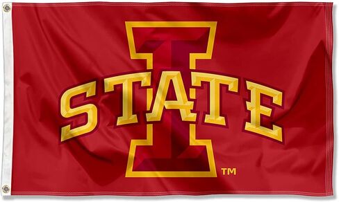 Iowa State Cyclones ISU University Large College Flag in Saudi Arabia