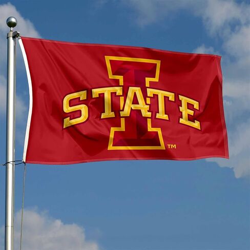 Iowa State Cyclones ISU University Large College Flag in Saudi Arabia