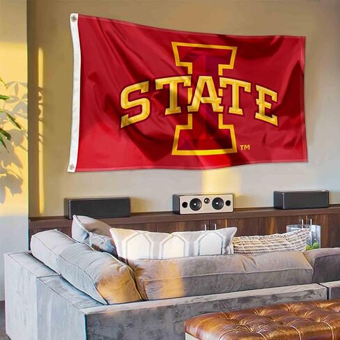 Iowa State Cyclones ISU University Large College Flag in Saudi Arabia