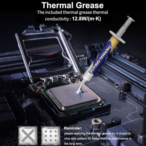 مبرد هواء وحدة المعالجة المركزية PCCOOLER Paladin EX400 Premium، مروحة PWM 130 مم، مبرد وحدة المعالجة المركزية 180W TDP، طبقة حماية مضادة للأكسدة مطلية بالنيكل لـ AMD AM4 AM5 وIntel LGA 1700/1200/115X (Paladin EX400) in Kuwait