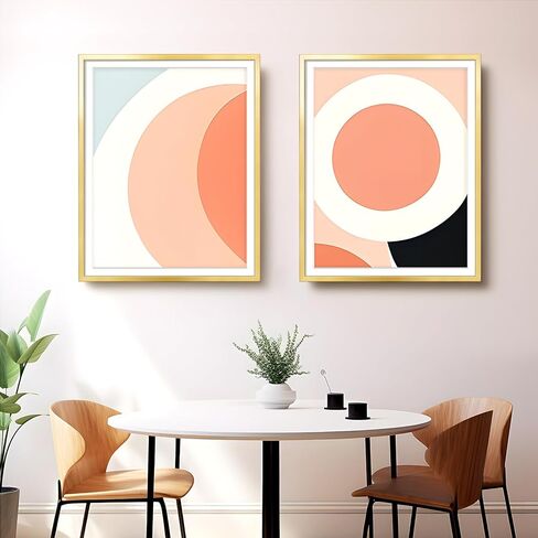 Aluminum 24 x 30 Picture Frame Gold, Premium Metal Poster Frame Display Pictures 24x30 with Mat or 22x28 Without Mat, Aluminum Frame and Polished Plexiglass, Suitable for Wall Decoration (1 Pack) in Kuwait