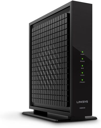 مودم كابل Linksys DOCSIS 3.0 16x4 مع Comcast Xfinity، وTime Warner Cable، وCharter، وCox، وCablevision، والمزيد (CM3016) (متجدد) in Kuwait