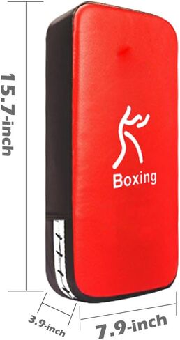 Boxing Pads Taekwondo Kick Pads Muay Thai Training Pads PU Leather Karate Boxing Pads MMA Martial Art Kickboxing Punch Mitts Punching Bag Kicking Shield Training in Saudi Arabia