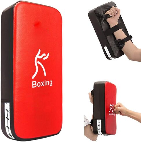 Boxing Pads Taekwondo Kick Pads Muay Thai Training Pads PU Leather Karate Boxing Pads MMA Martial Art Kickboxing Punch Mitts Punching Bag Kicking Shield Training in Saudi Arabia