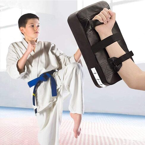 Boxing Pads Taekwondo Kick Pads Muay Thai Training Pads PU Leather Karate Boxing Pads MMA Martial Art Kickboxing Punch Mitts Punching Bag Kicking Shield Training in Saudi Arabia