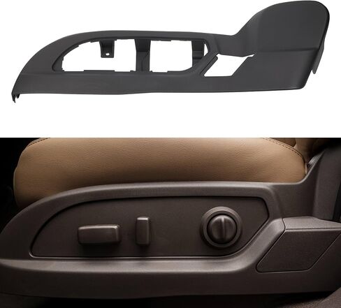 Dasbecan Black Driver Seat Side Track Cover Compatible with 2009-2017 GMC Acadia Chevrolet Traverse Buick Enclave Replace# 25941769 926-091 in Saudi Arabia