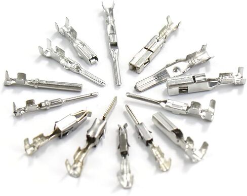 Automotive Wire connectors kit Car Electrical Motocycle Harness Male Female 1/1.5/1.8/2.2/2.8/3.5mm Terminal Removal Non-Insulated Plug Pins Removal kit Wiring Butt in Saudi Arabia