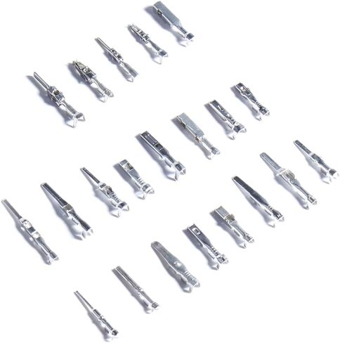 Automotive Wire connectors kit Car Electrical Motocycle Harness Male Female 1/1.5/1.8/2.2/2.8/3.5mm Terminal Removal Non-Insulated Plug Pins Removal kit Wiring Butt in Saudi Arabia