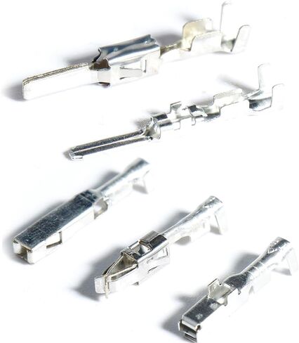 Automotive Wire connectors kit Car Electrical Motocycle Harness Male Female 1/1.5/1.8/2.2/2.8/3.5mm Terminal Removal Non-Insulated Plug Pins Removal kit Wiring Butt in Saudi Arabia
