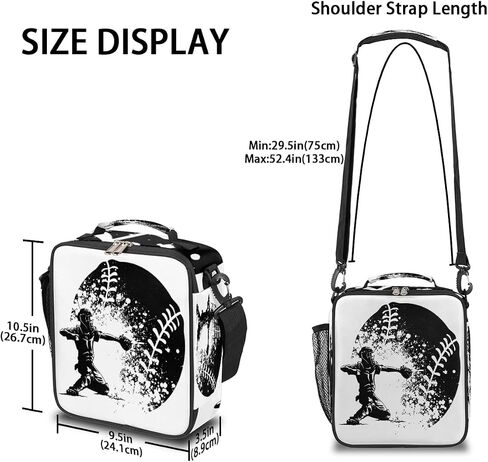 Football Soccer Player Green Lunch Boxes Bag for Kids Cooler Bag Reusable Lunch Box Containers Insulated Lunch Bag in Saudi Arabia