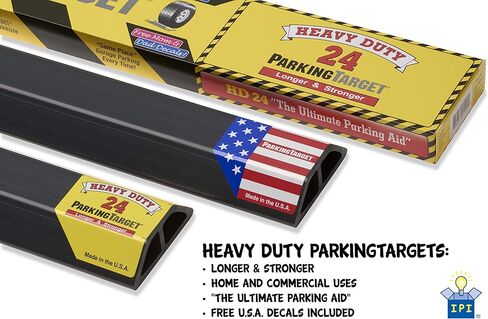 PARKINGTARGET HD-24 (عبوة واحدة): مساعد ركن سيارات الإطفاء/الشاحنات، عالي التحمل، سهل التركيب، التقشير واللصق - هناك حاجة إلى قطعة واحدة فقط لكل مركبة، مصممة للقيادة من خلال منازل الإطفاء والمرائب الترادفية - تصميم منخفض in Kuwait