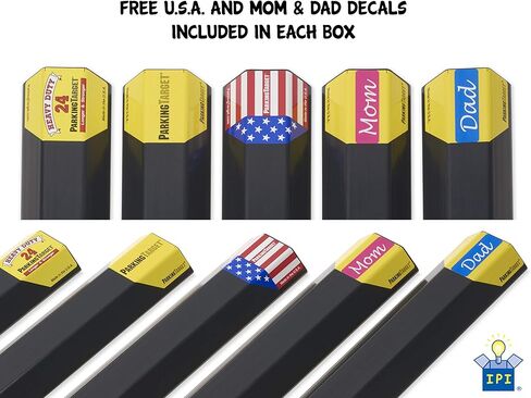 PARKINGTARGET HD-24 (عبوة واحدة): مساعد ركن سيارات الإطفاء/الشاحنات، عالي التحمل، سهل التركيب، التقشير واللصق - هناك حاجة إلى قطعة واحدة فقط لكل مركبة، مصممة للقيادة من خلال منازل الإطفاء والمرائب الترادفية - تصميم منخفض in Kuwait