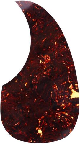 6Pcs Guitar Pickguard, Self Adhesive Teardrop Acoustic Guitar Pick Guard Musical Instrument Accessory Guitar Pickguard Guitar Pick Guards Acoustic Pickguard White Guitar Pick Guard in Saudi Arabia