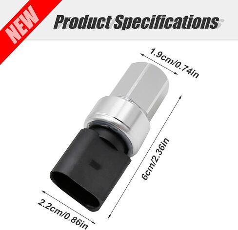 1K0959126 5K0959126 MT1203 Air Conditioner Pressure Sensor Replacement for Dodge Dakota Ram 1500 2500 3500 4000, Jeep Grand Cherokee Liberty, Volkswagen, Audi in Saudi Arabia