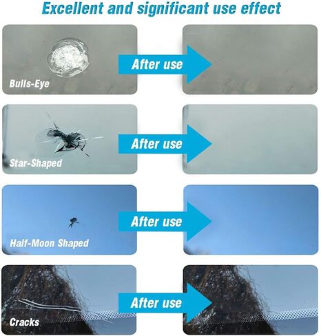 3 pcs Windshield Crack Repair Kit, Automotive Glass Nano Repair Fluid Solution, Car Scratch Remover, Window Screen Repair Kit in Kuwait