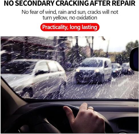 3 pcs Windshield Crack Repair Kit, Automotive Glass Nano Repair Fluid Solution, Car Scratch Remover, Window Screen Repair Kit in Kuwait