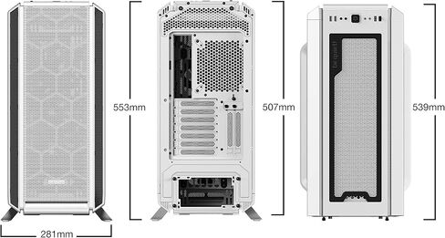 be quiet! Silent Base 802 Window ATX Midi Tower PC Case| 3 Pre-Installed Pure Wings 2 Fans | Sound Insulated | Tempered Glass Window | Black | BGW39 in Saudi Arabia