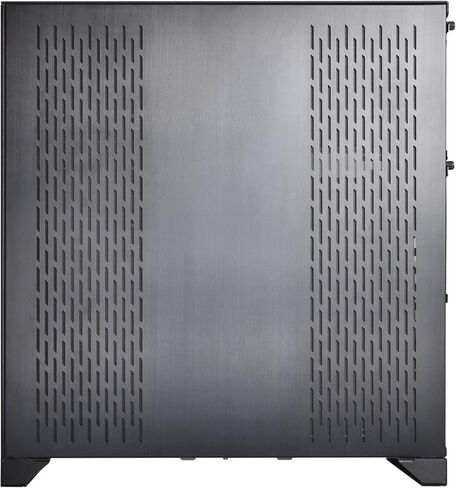 حافظة كمبيوتر ألعاب Lian Li O11 Dynamic XL ROG معتمدة (أسود) ATX Full Tower ومروحة UNI SL-Infinity 120 RGB حزمة ثلاثية سوداء مع وحدة تحكم - UF-SLIN120-3B in Kuwait