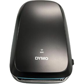 DYMO LabelWriter Wireless Label Printer, USB 2.0, WiFi Connectivity, 600 x 300 dpi, Direct Thermal, Black - Includes 1 Rolls of 500 Labels