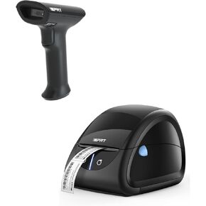 iDPRT Thermal Label Maker - SP310 Label Printer Bluetooth Barcode Scanner 1D 2D Scanner