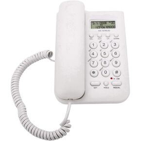 Topincn Corded Telephone ، Office/Home Telephone ، Landline ، Black