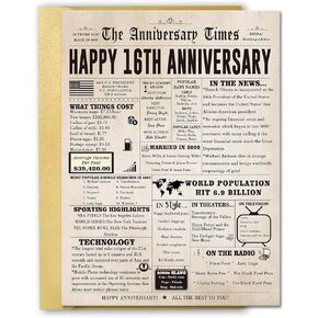 Jumbo 50th Anniversary Card for Women Men ، Funny 50th Wedding Anniversary Decorations for Mom Dad ، Romantic 50 Year Card Gift for زوجة الزوج ، هدية الزفاف الذهبية