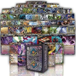Battle Spirits Saga Trading Card Bundle ، 100 بطاقات مشتركة/غير شائعة ، 10 رمادي ، بطاقات 2 X/SPR/L
